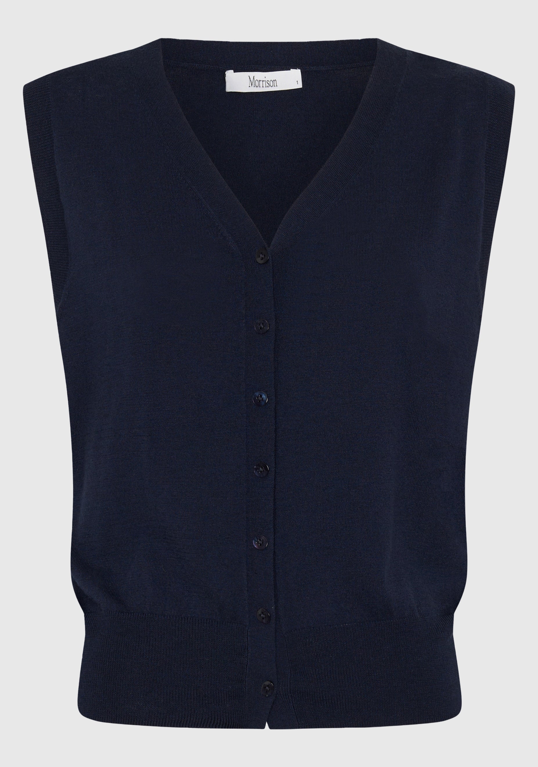 Rhyan Knit Vest_Navy
