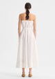 Ronni Linen Halter_White