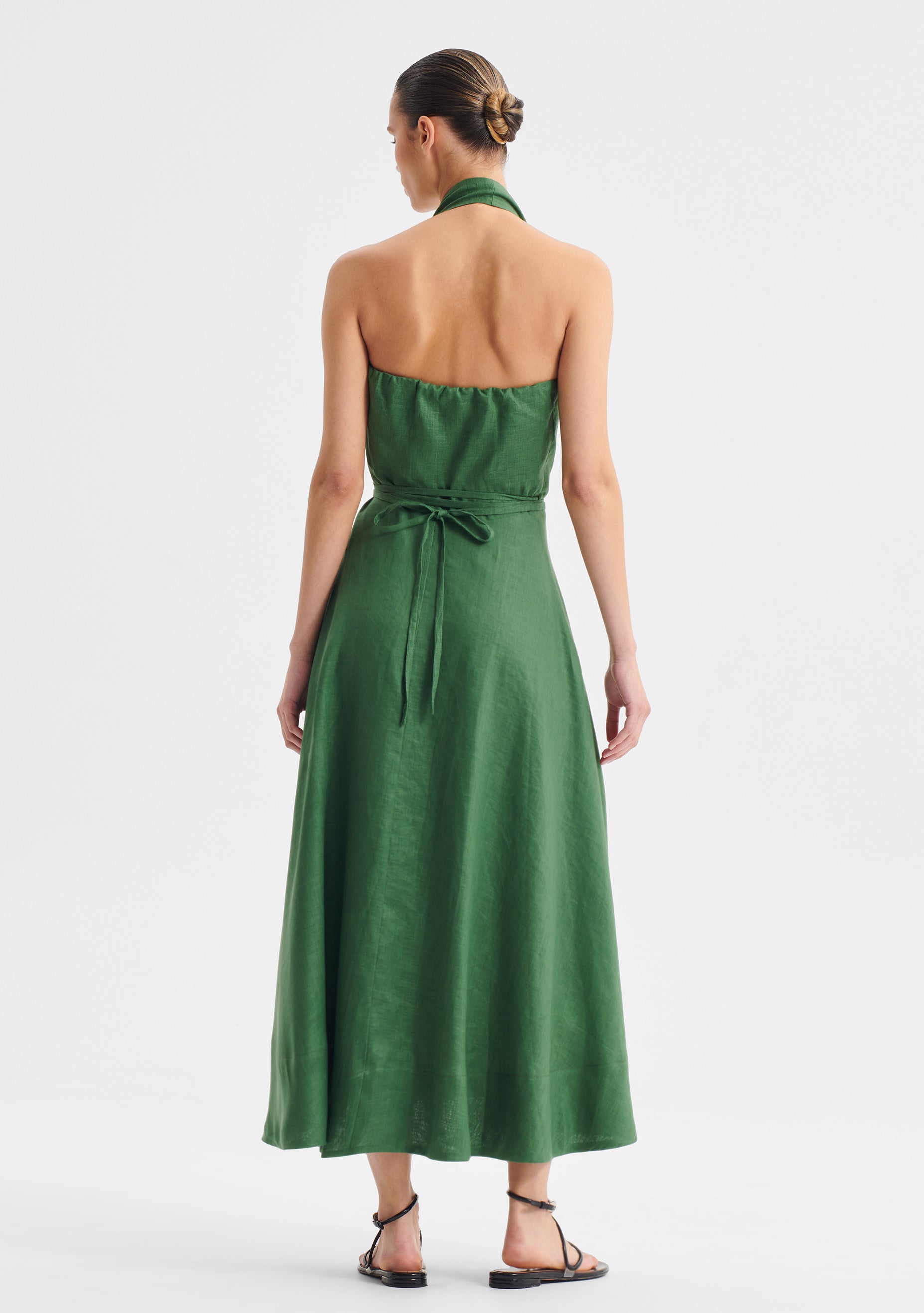 Ronni Linen Halter_Pine