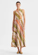 Ronni Linen Halter Dress_Print