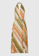 Ronni Linen Halter Dress_Print
