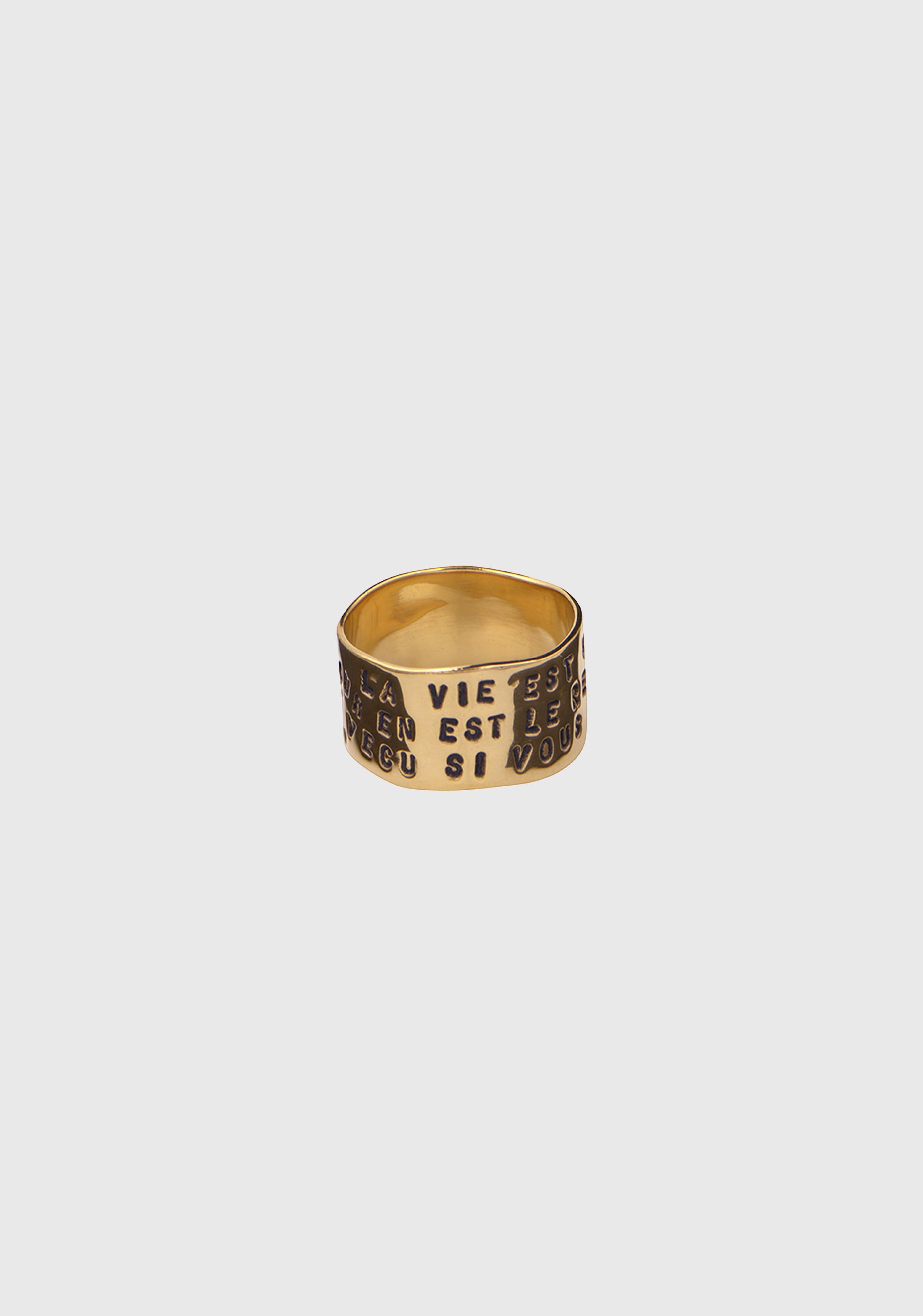 Reve Wide Ring_Gold