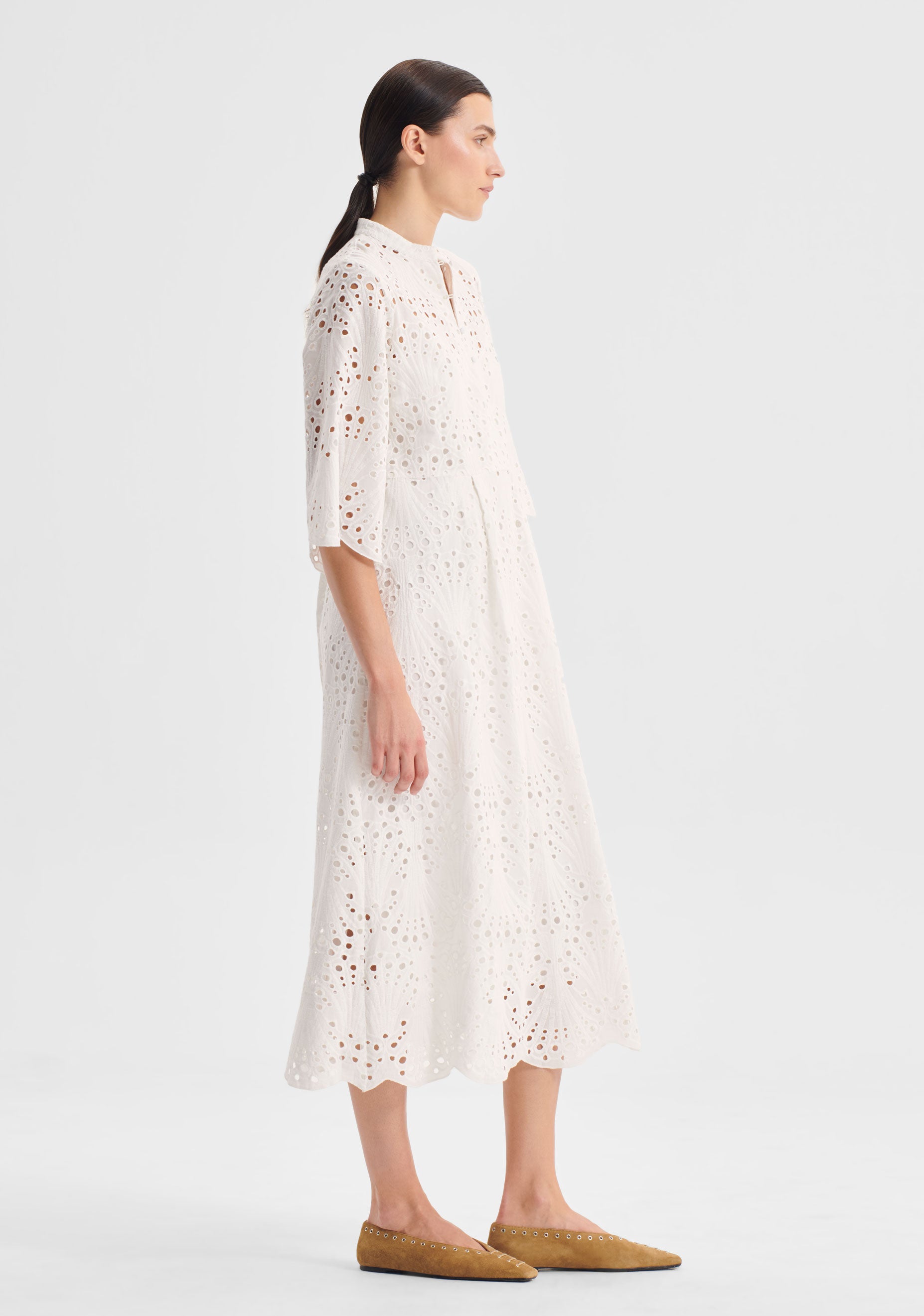 Saffron Midi Dress_Shell