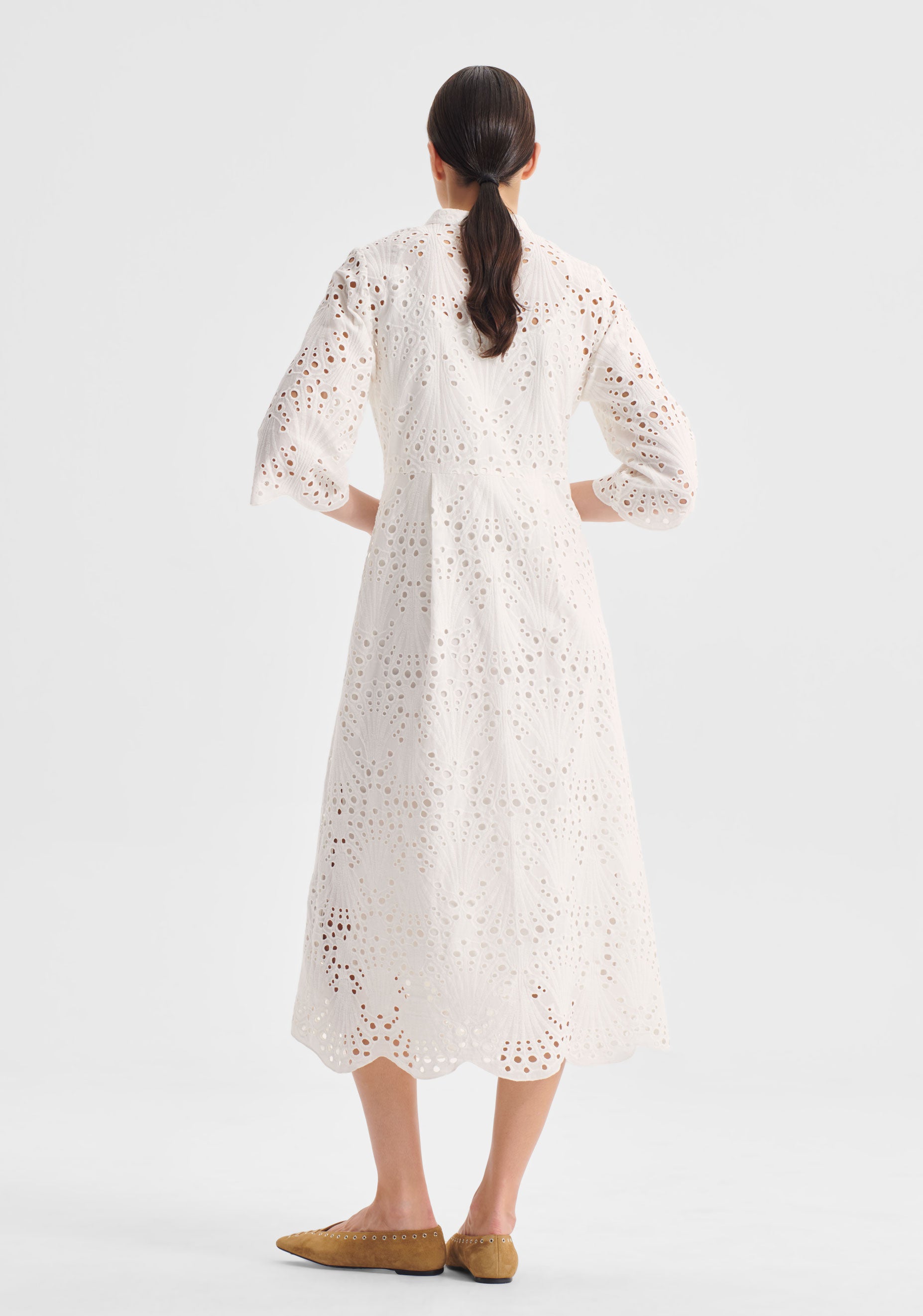 Saffron Midi Dress_Shell