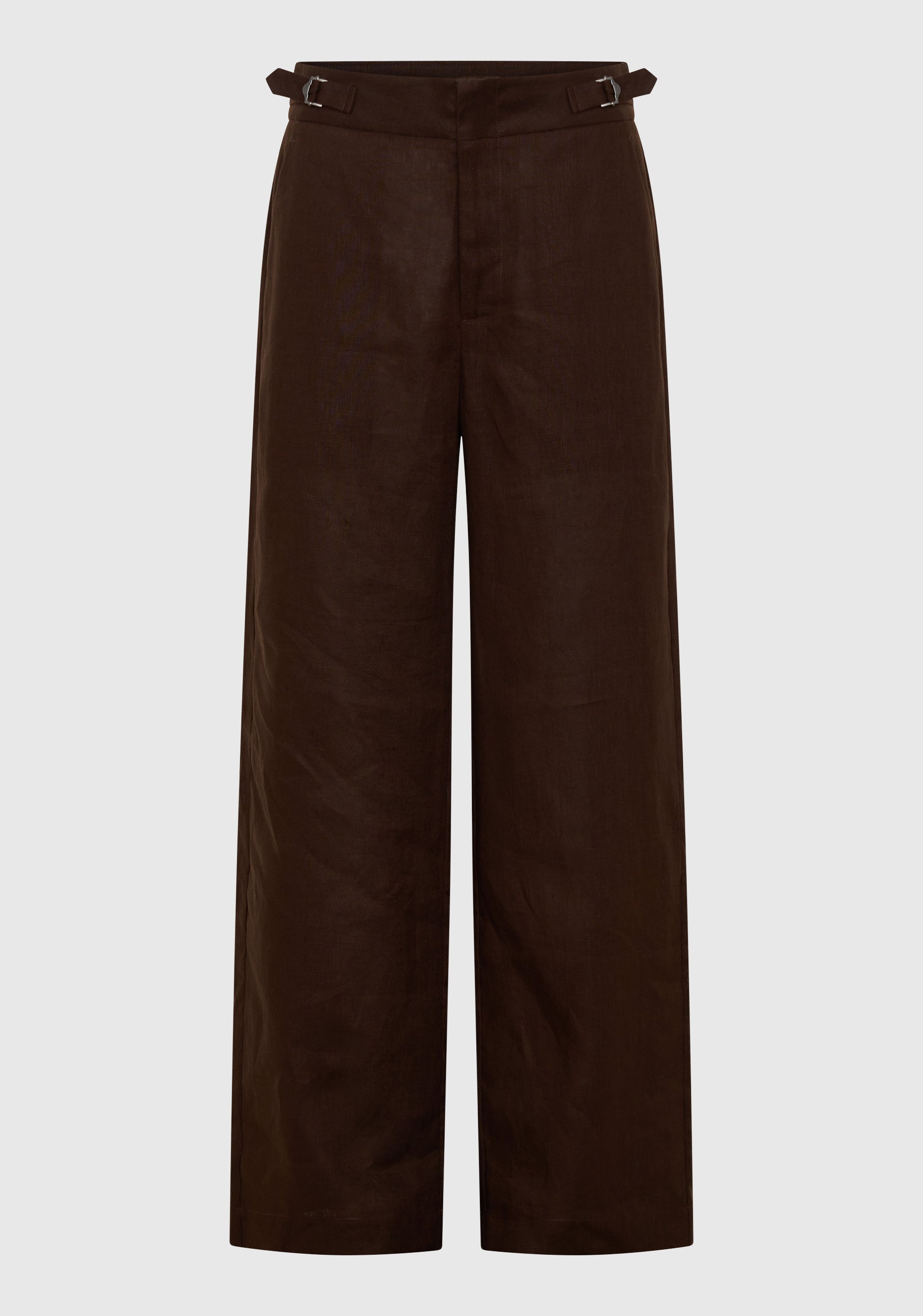 Sonny Linen Pant_Chocolate