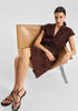Sonny Linen Shirt Dress_Chocolate