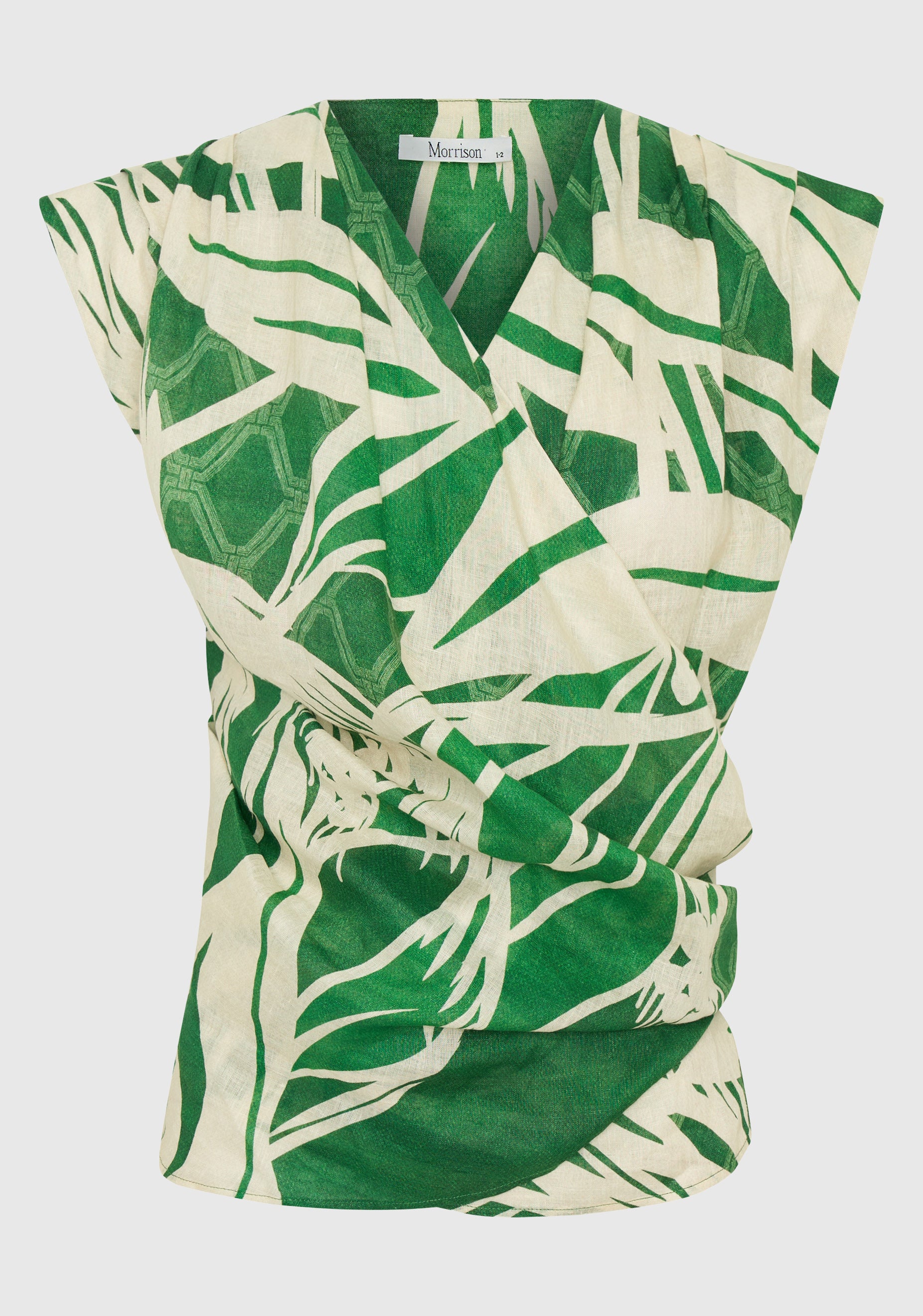 Sorrento Linen Top_Print
