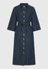 Wyatt Denim Dress_Stripe