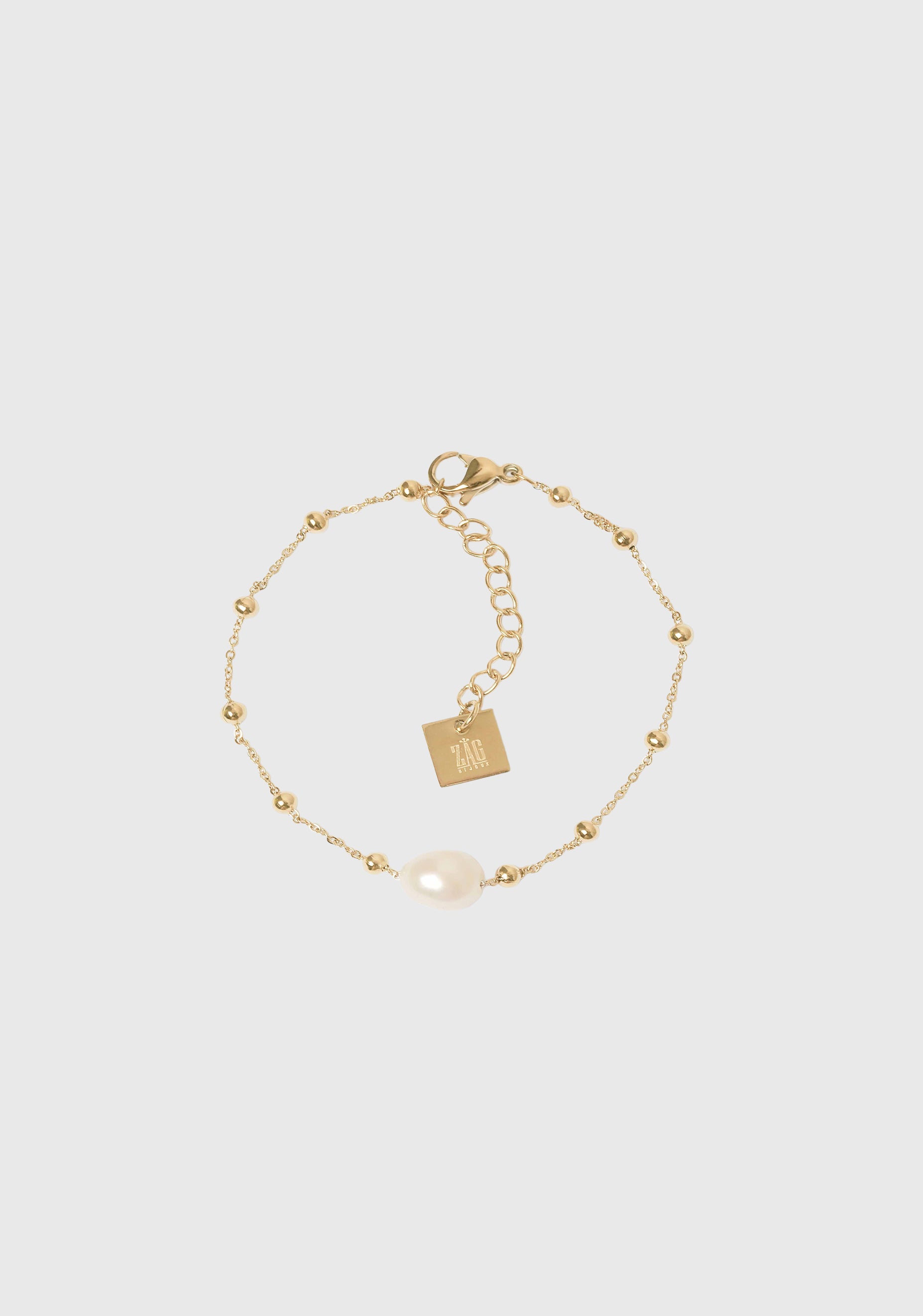 Izia Bracelet Gold_Pearl