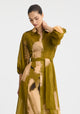 Astra Shirt Dress_Moss Print
