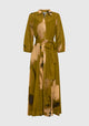 Astra Shirt Dress_Moss Print