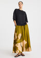 Astra Skirt_Moss Print