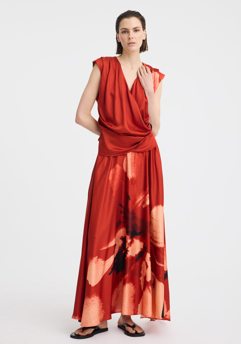 Astra Skirt_Poppy Print
