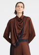 Audrina Scarf Shirt_Print