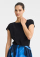 Aurora Silk Top_Black