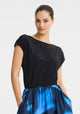 Aurora Silk Top_Black