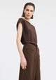 Aurora Silk Top_Espresso