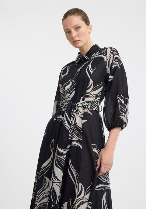 Candice Shirt Dress_Print