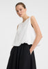 Celine Bubble Top_White