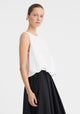 Celine Bubble Top_White