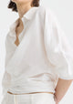 Celine Wrap Shirt_White