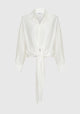 Celine Wrap Shirt_White