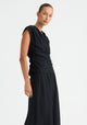 Celine Wrap Top_Black