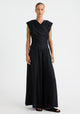 Celine Wrap Top_Black