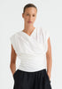 Celine Wrap Top_White