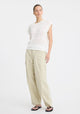 Charlie Cargo Pant_Chalk