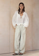 Charlie Cargo Pant_Chalk
