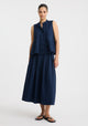Devin Skirt_Navy