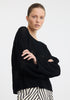 Elira Knit Boatneck Pullover_Black