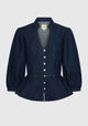 Hewitt Denim Top_Indigo