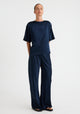 Jasmine Reversible Top_Navy