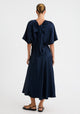 Jasmine Reversible Top_Navy