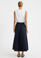 Maddison Tie Top_White