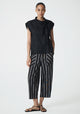 Melissa Crop Pant_Stripe