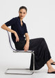 Micah Knit Cardigan_Navy
