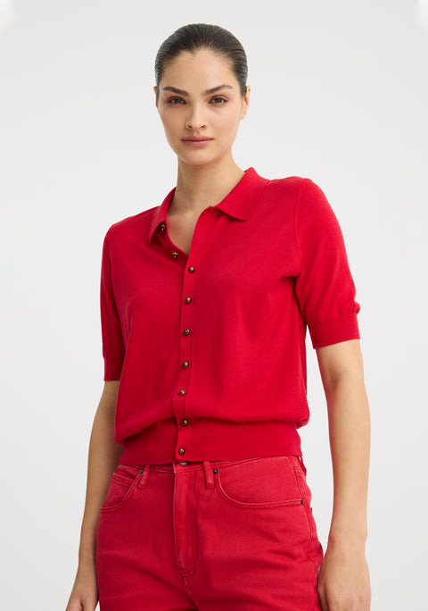 Micah Knit Cardigan_Poppy