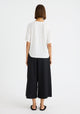Millie V-Neck Tee_White