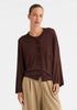 Nele Knit Cardigan_Espresso