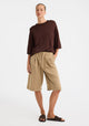 Nele Knit T-Shirt_Espresso
