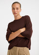 Nele Knit T-Shirt_Espresso