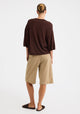 Nele Knit T-Shirt_Espresso