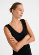 Nele Knit Tank_Black