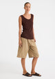 Nele Knit Tank_Espresso