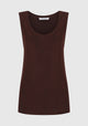 Nele Knit Tank_Espresso