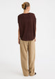 Nele Knit Top_Espresso