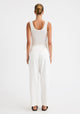 Odette Knit Tank_White